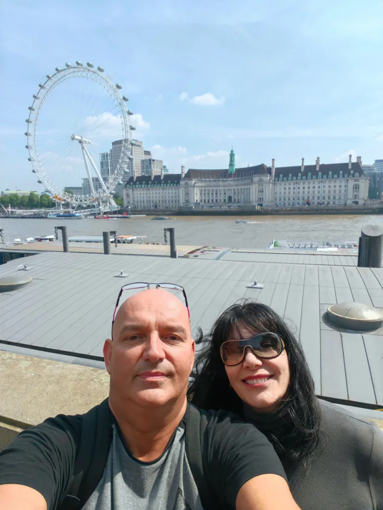 Patrícia e Artur em Londres